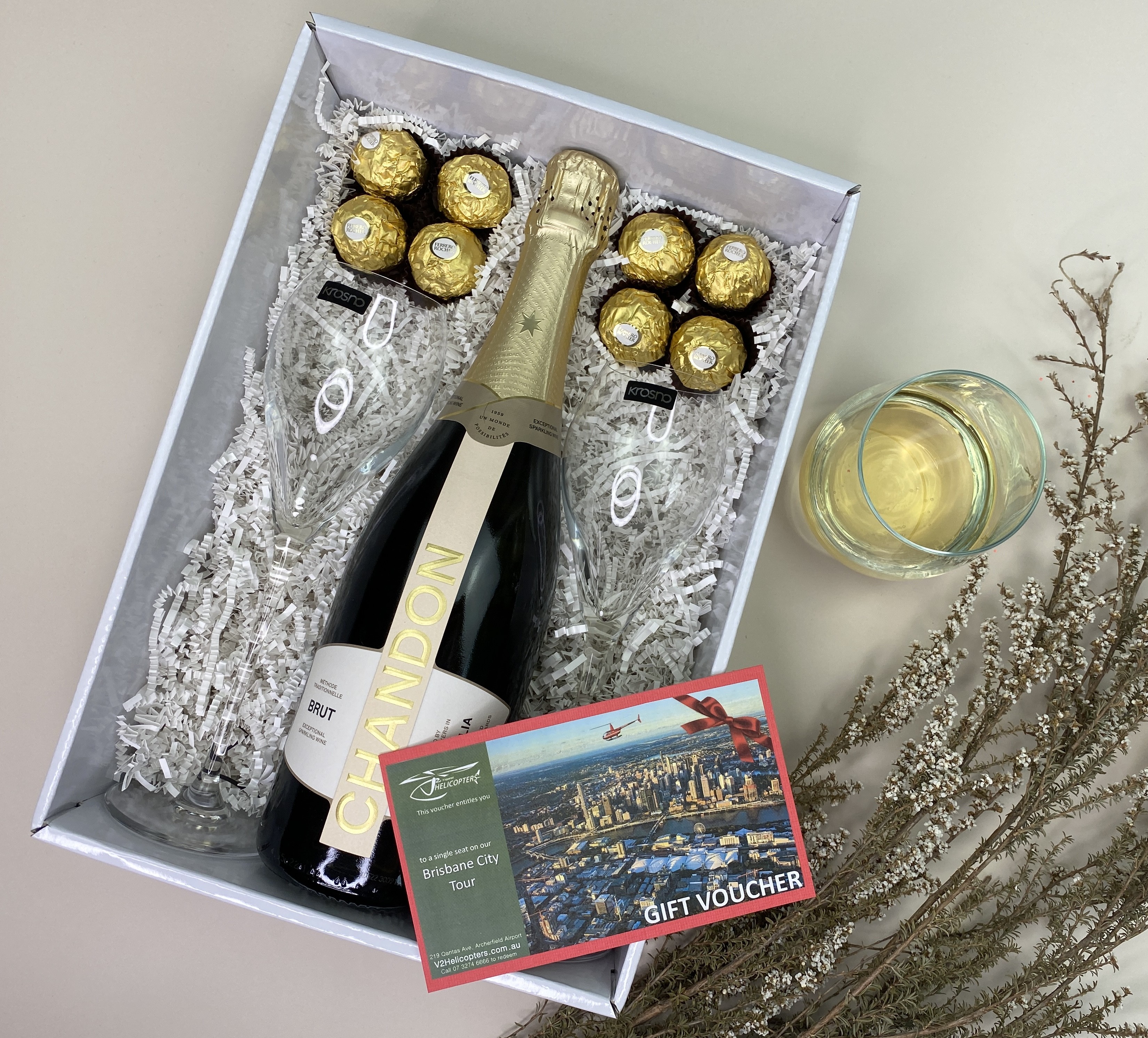 Helicopter Ride and Bubbles